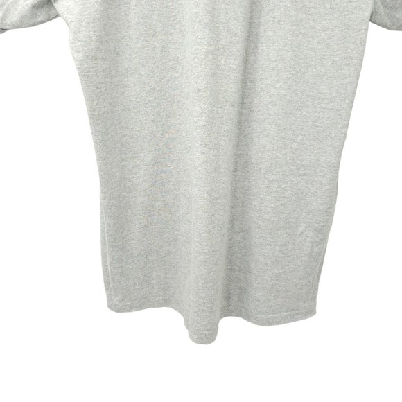 Anvil Valhere Ringer Tee T Shirt Mens XL Crew Neck Gray Black Trim Rock Band - Picture 14 of 16